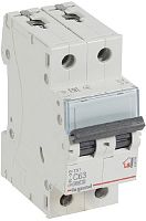 Выключатель автоматический Legrand TX3 6000 2п 63А C 6кА картинка